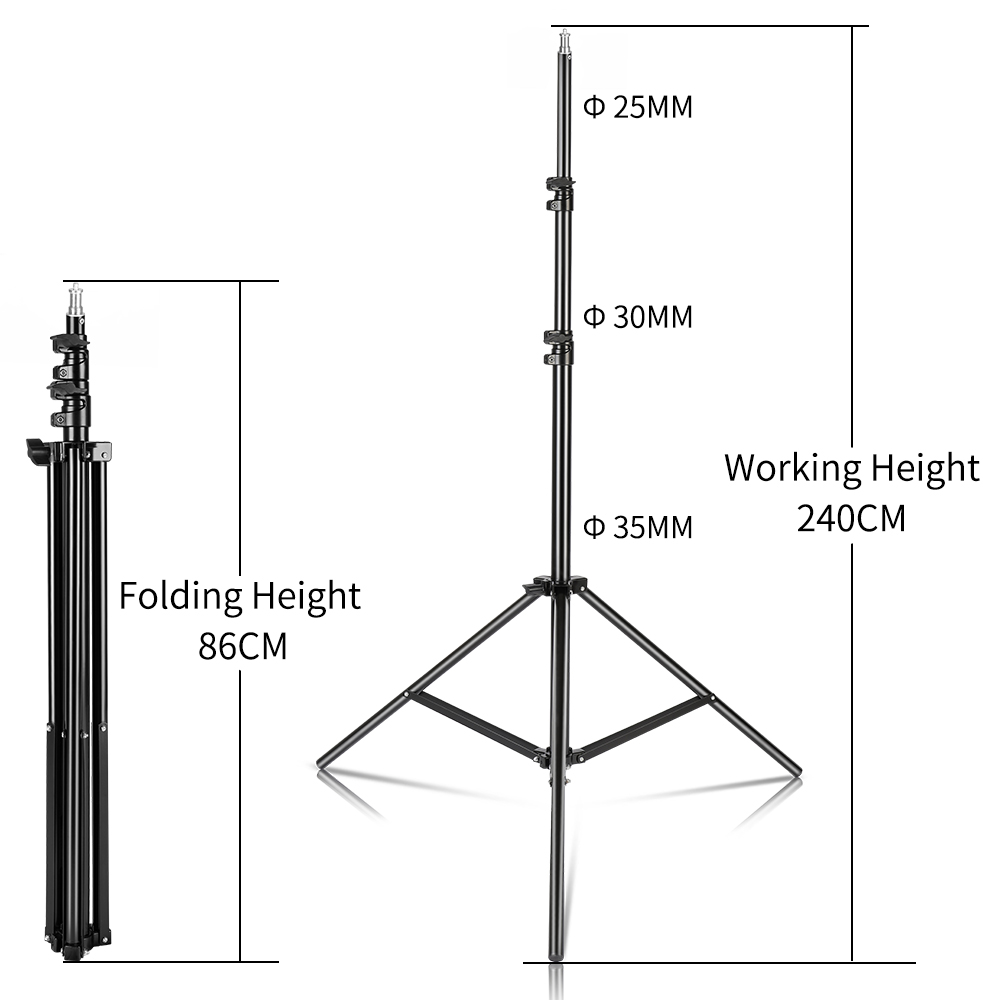 240CM/7.9FT 1/4 Screw Photogra - Photography Lighting Umbrella incelemesi ve fiyatı