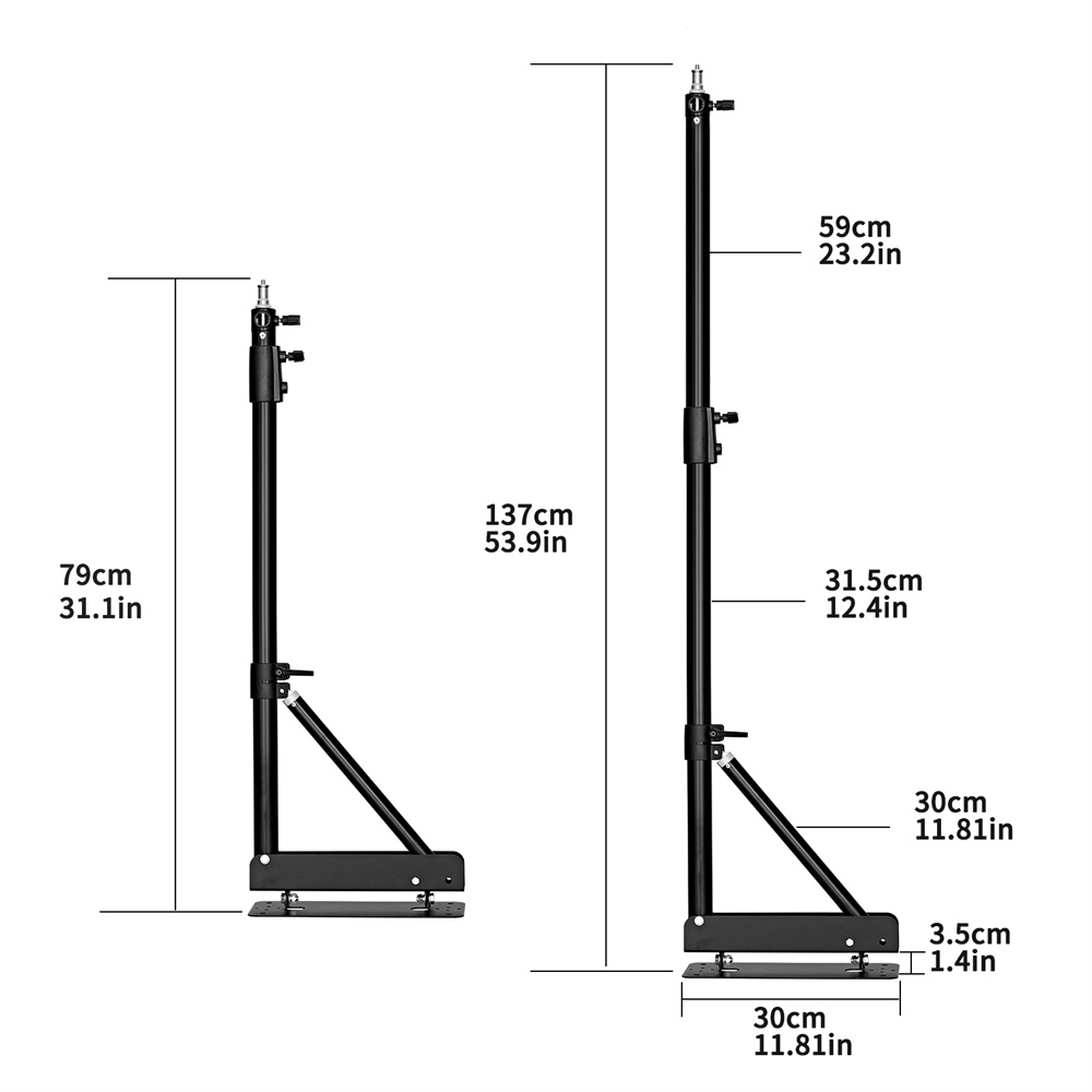 100/135/ 170cm Wall Mounting T - Photography Lighting Wall incelemesi ve fiyatı