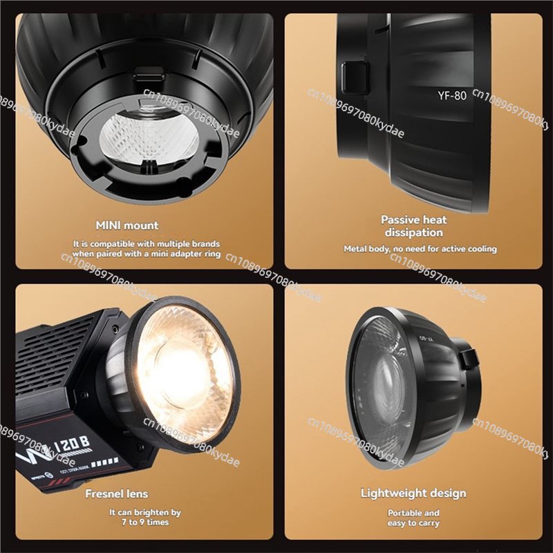 A32T-YF-80 Mini Fresnel Lens 9 - Fresnel Lens Attachment incelemesi ve fiyatı