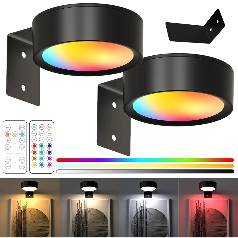 1/2pcs Picture Lights LED Magn - Photography Lighting Wall incelemesi ve fiyatı