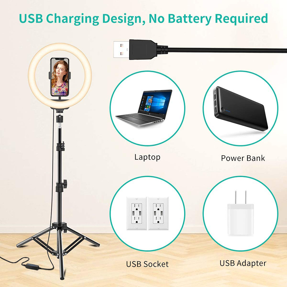 Phone Live Ring Light 10 Inch  - Photography Lighting Mount incelemesi ve fiyatı