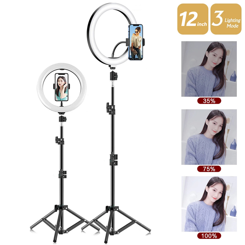 LED Round Lamps Dimmable Ring  - Photography Lighting Set incelemesi ve fiyatı