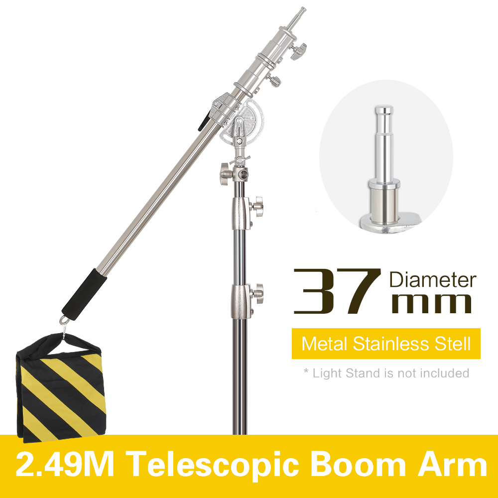 2.49M Length Cross Arm Stainle - Photography Lighting Set incelemesi ve fiyatı
