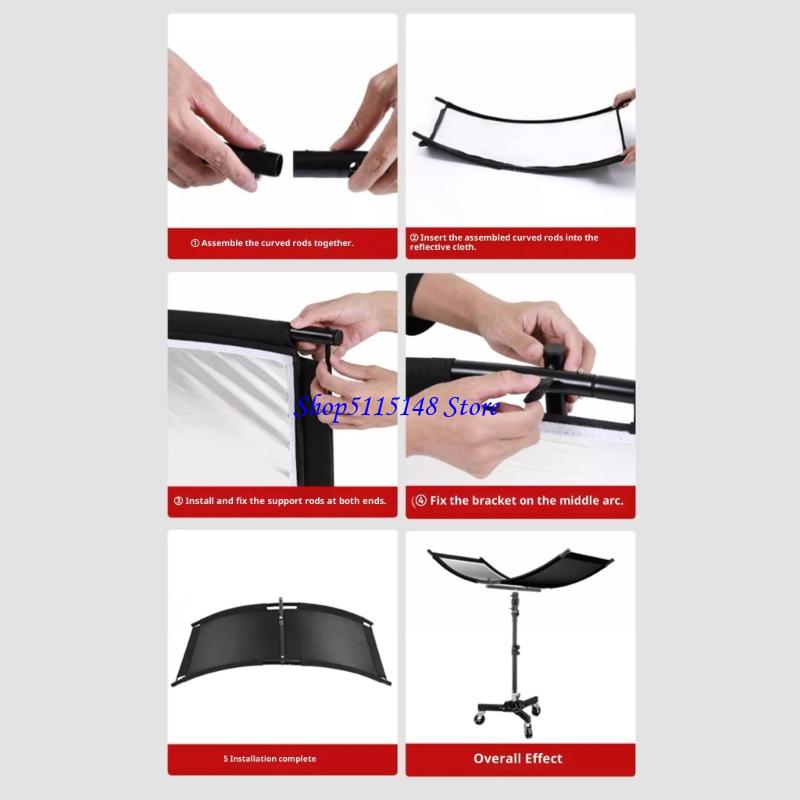 F3MA Compactly Curved Photogra - Photography Lighting Reflectors incelemesi ve fiyatı