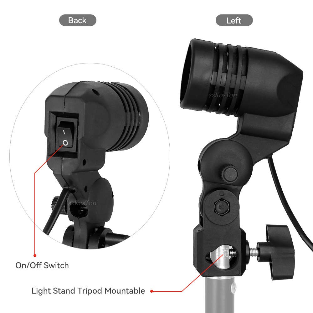 Single Head Bulb Holder E27 So - Photography Lighting Umbrella incelemesi ve fiyatı