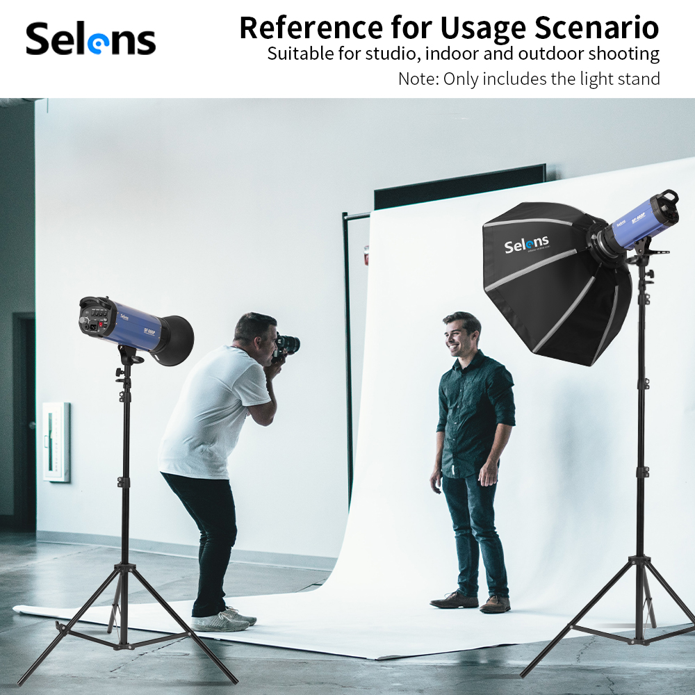 Selens 2.2~3.95M Light Stand w - Photography Lighting Softbox incelemesi ve fiyatı