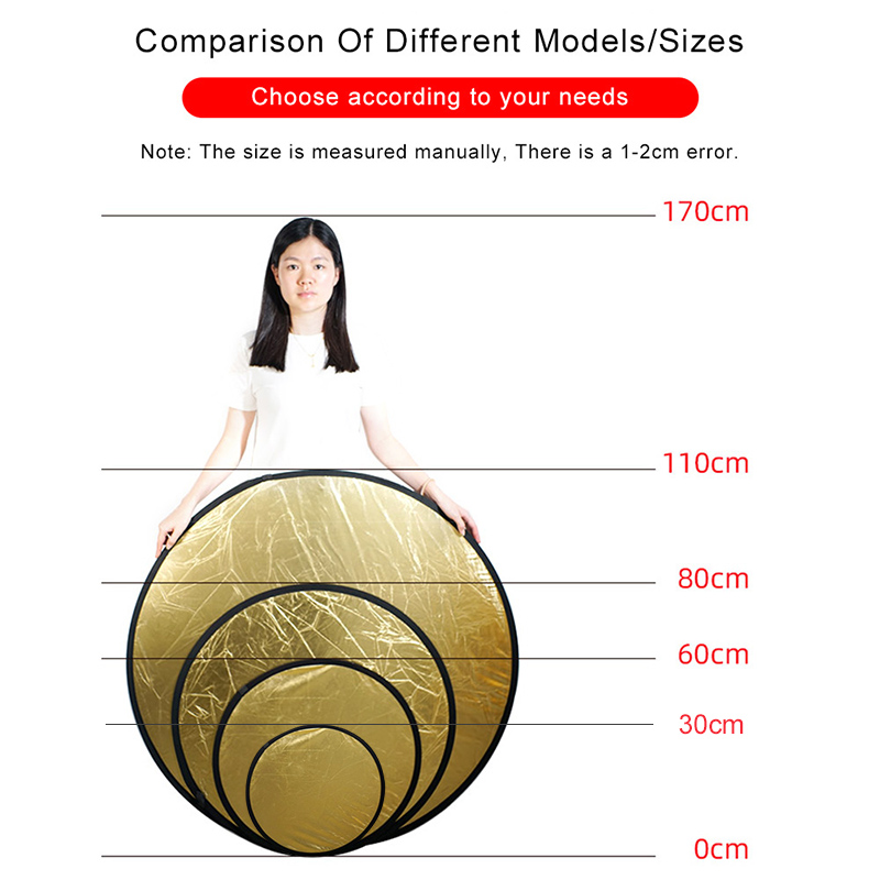 2in1 Round Portable Reflector  - Photography Lighting Reflectors incelemesi ve fiyatı