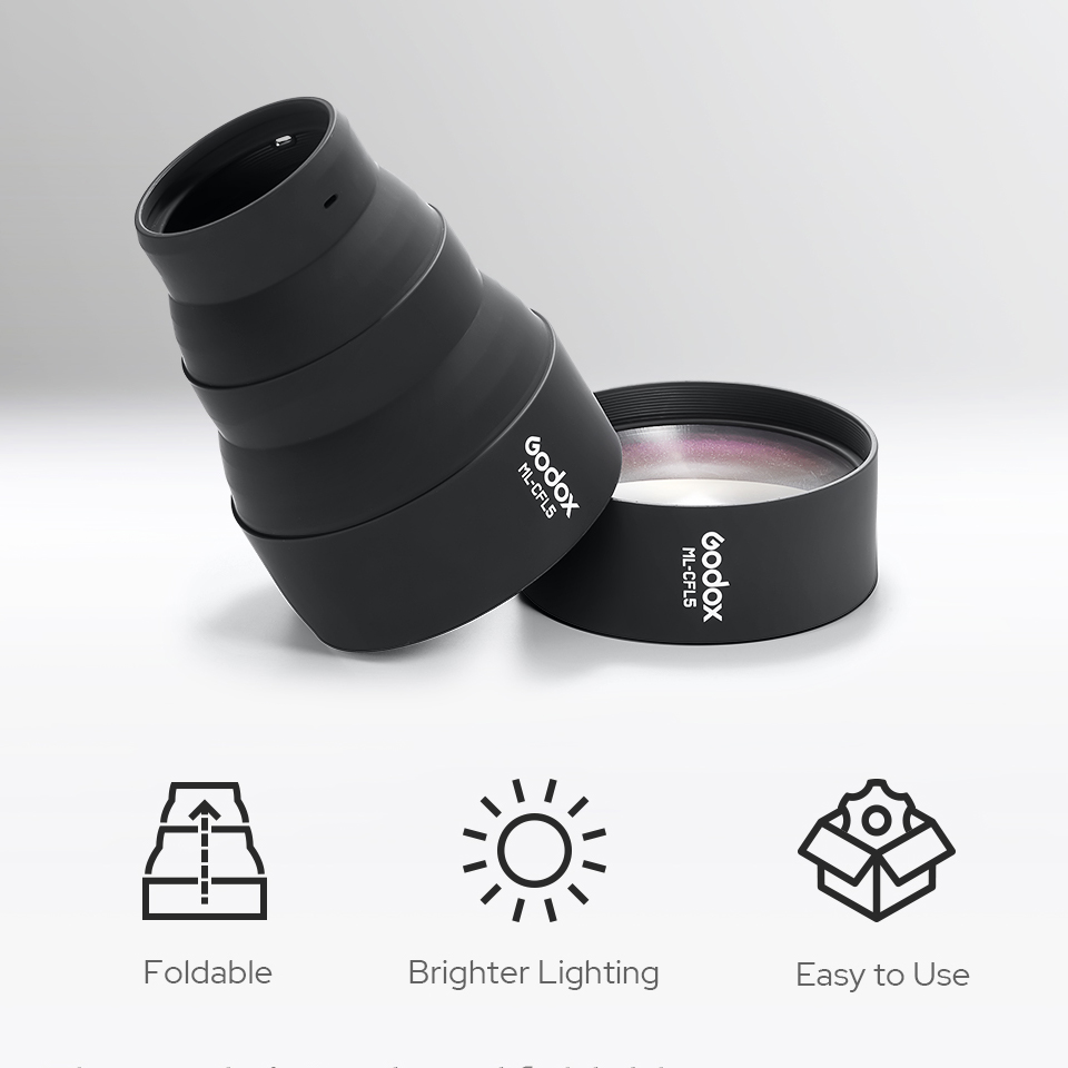 Godox ML-CFL5 Collapsible Fres - Fresnel Lens Attachment incelemesi ve fiyatı