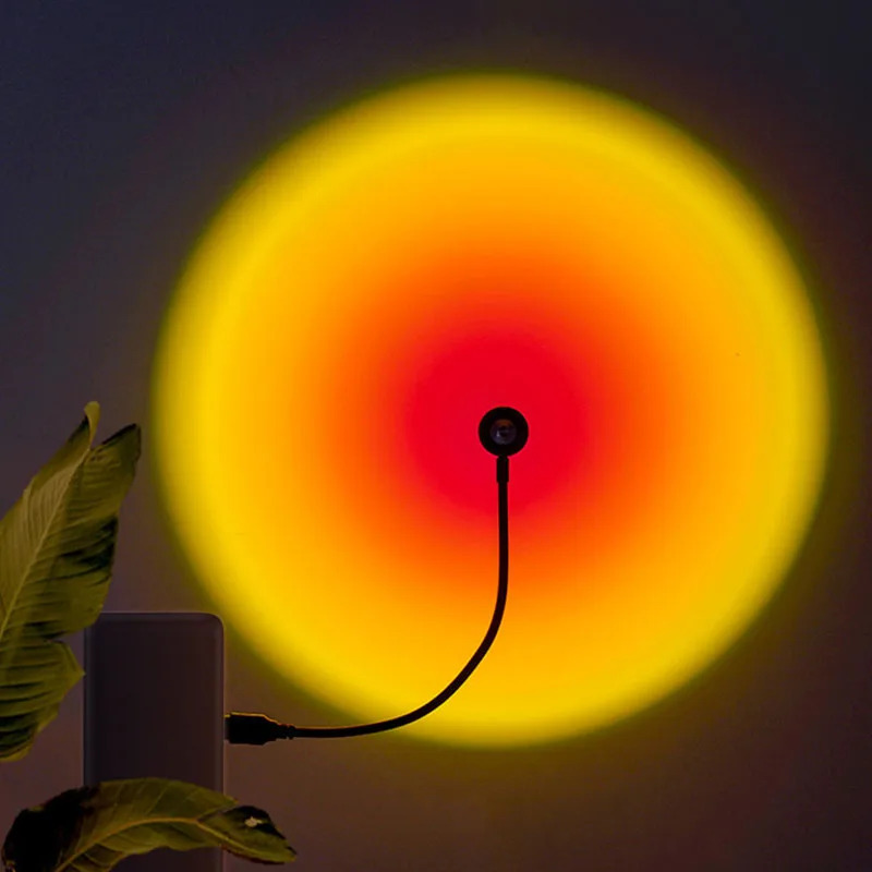 1-4pcs Sunset Lamp LED Rainbow - Photography Lighting Wall incelemesi ve fiyatı
