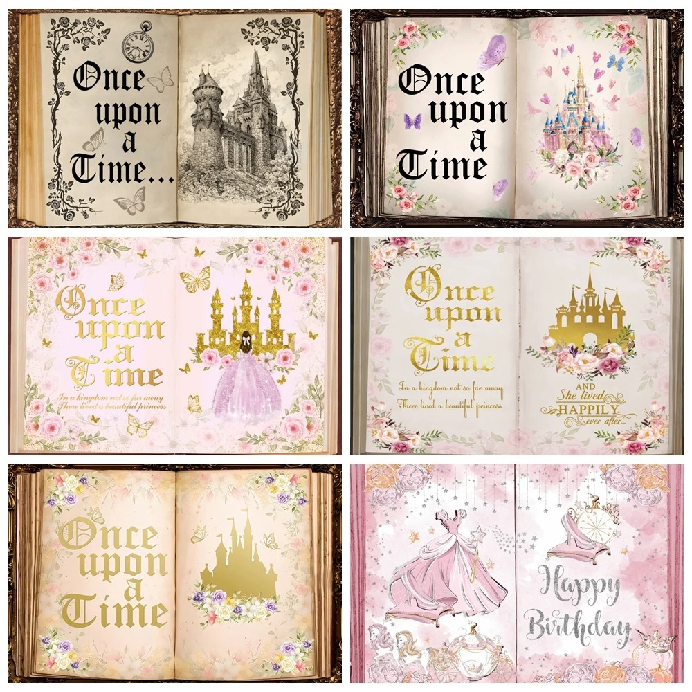 Fairy Tale Book Birthday Weddi - Photography Lighting Backdrop incelemesi ve fiyatı