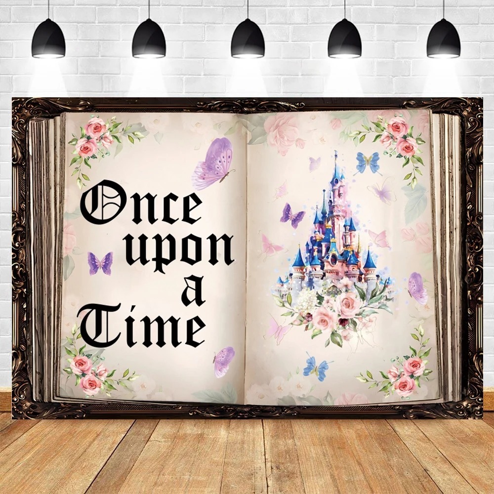 Fairy Tale Book Birthday Weddi - Photography Lighting Backdrop incelemesi ve fiyatı