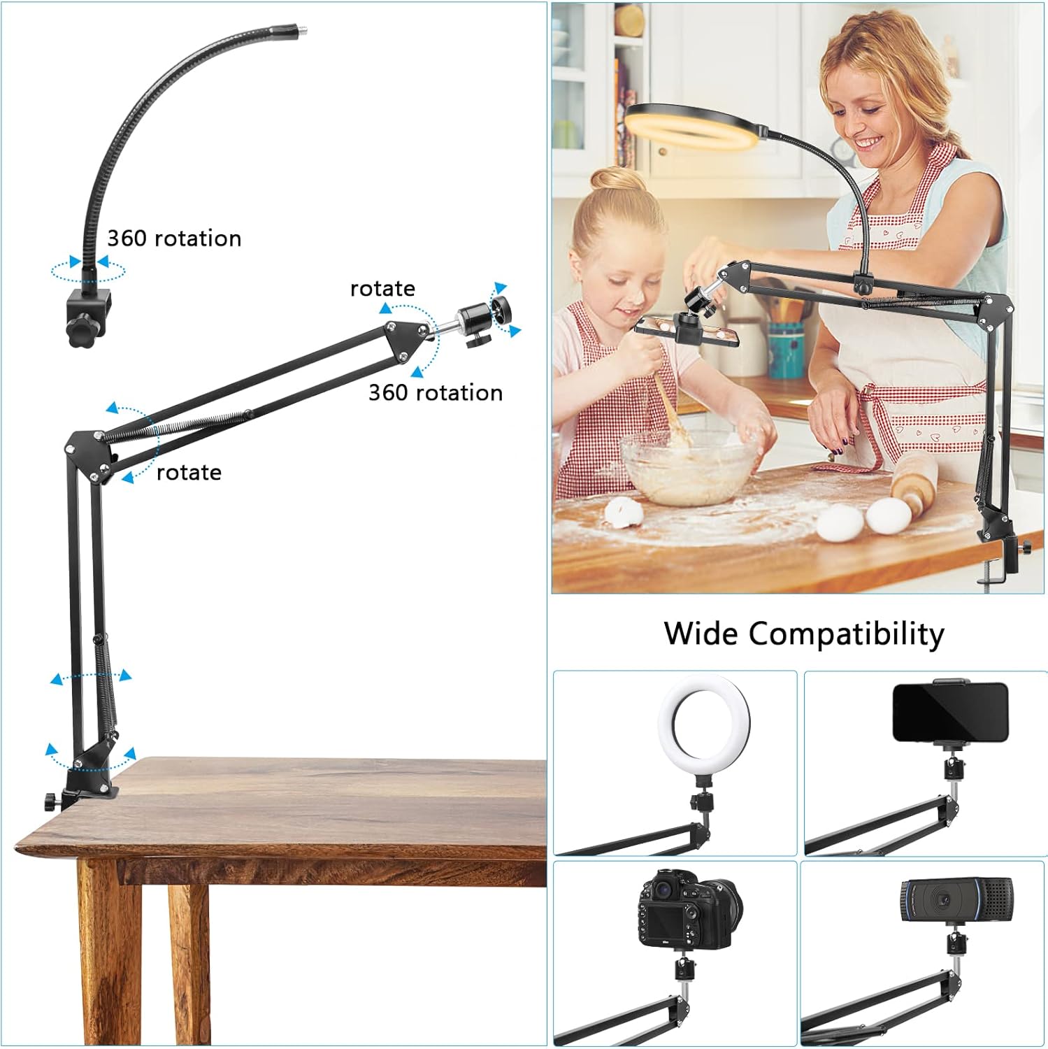 Ring Light with Stand and Phon - Photography Lighting With Umbrella incelemesi ve fiyatı
