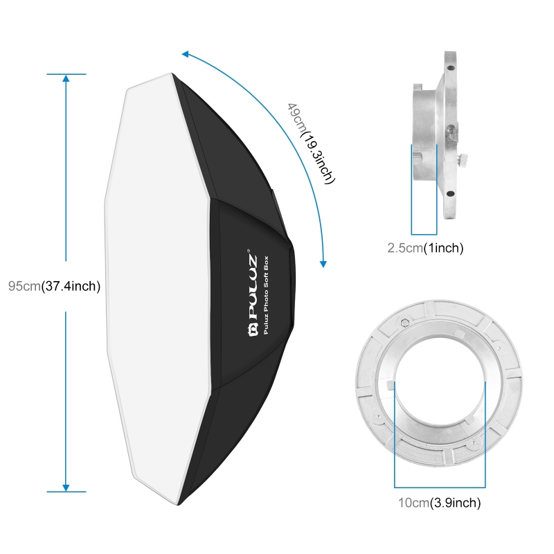 PULUZ 95cm Octagon Photography - Photography Lighting Mount incelemesi ve fiyatı