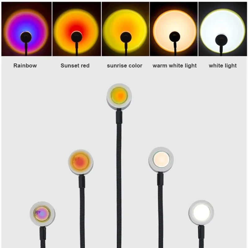 Projection Lamp USB Sunset Rai - Photography Lighting Wall incelemesi ve fiyatı