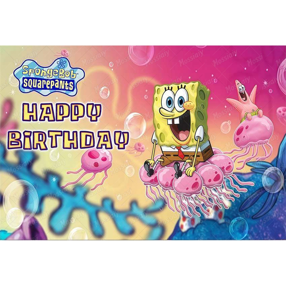 SpongeBob Theme Backdrop Carto - Photography Lighting Backdrop incelemesi ve fiyatı