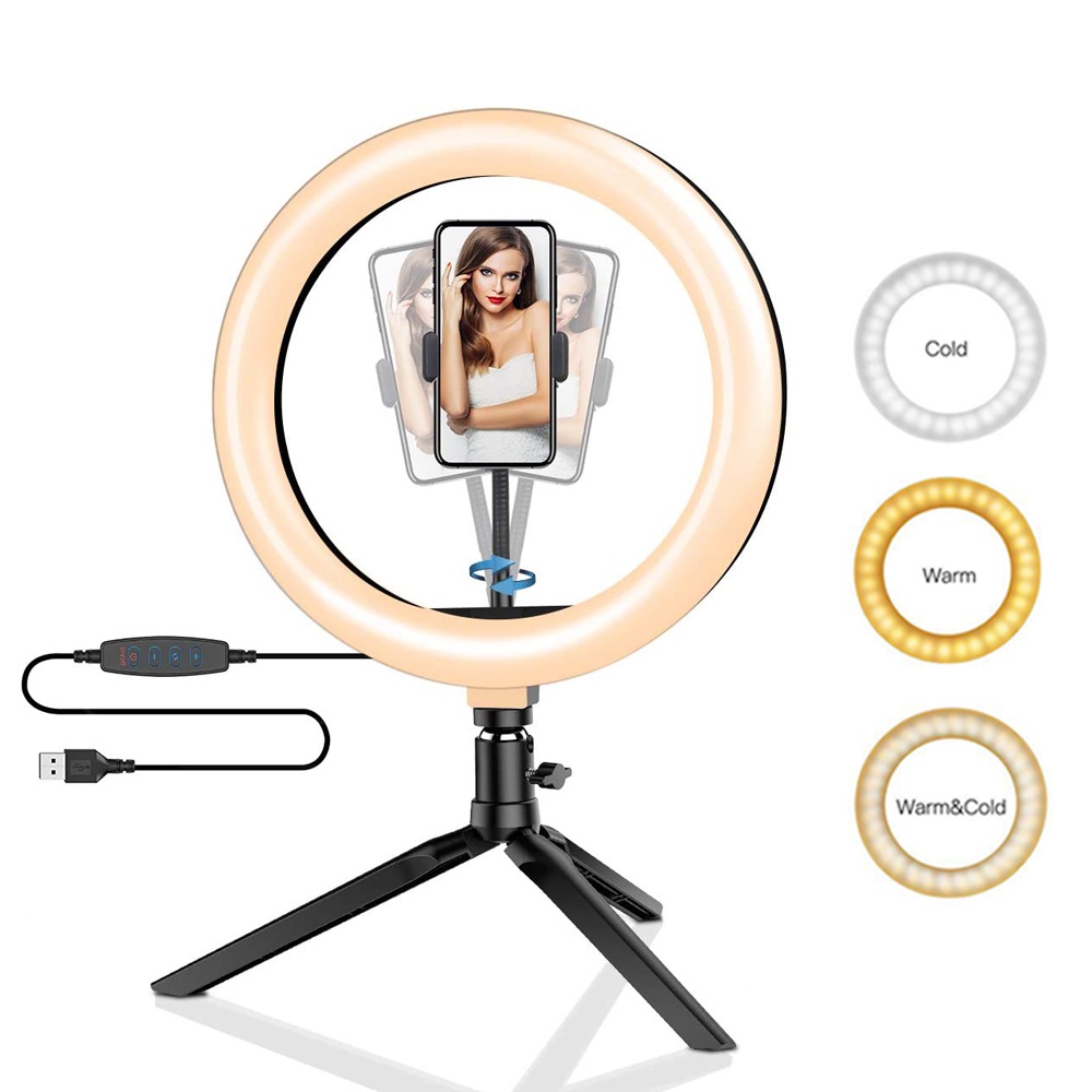26cm 10 inch Led Ring Selfie L - Photography Lighting Set incelemesi ve fiyatı