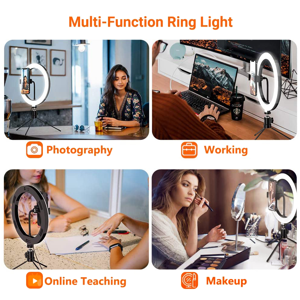 26cm 10 inch Led Ring Selfie L - Photography Lighting Set incelemesi ve fiyatı
