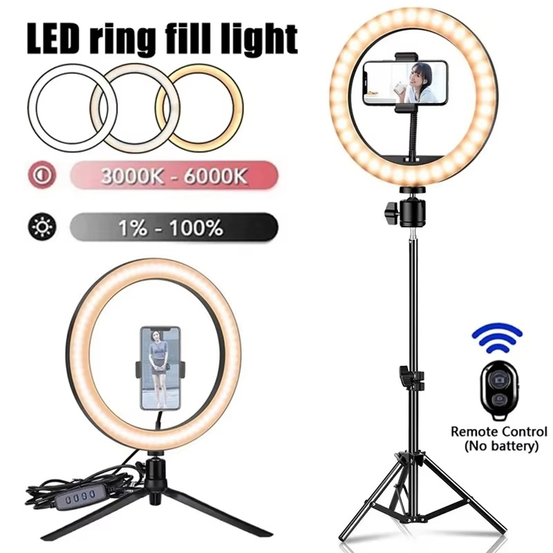 LED Selfie Ring Lighting Photo - Photography Lighting With Umbrella incelemesi ve fiyatı