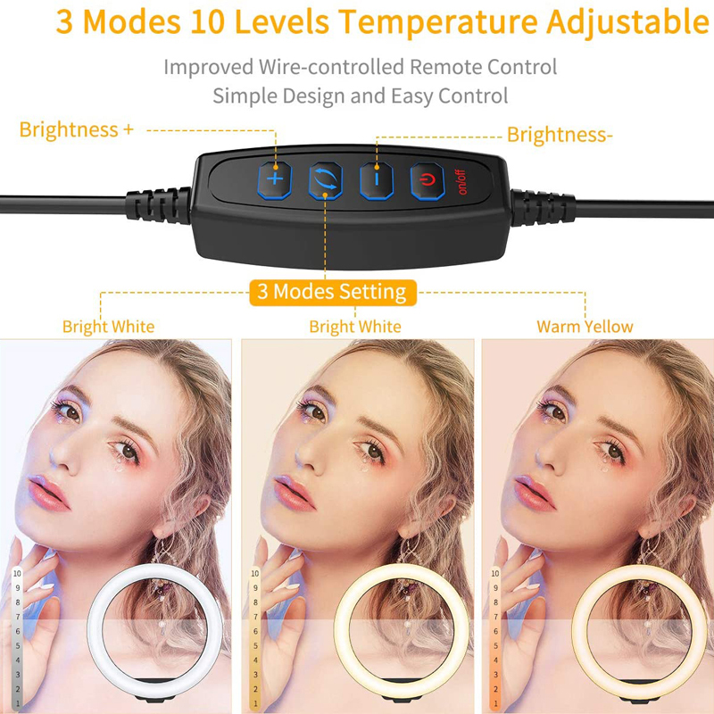 LED Selfie Ring Lighting Photo - Photography Lighting With Umbrella incelemesi ve fiyatı
