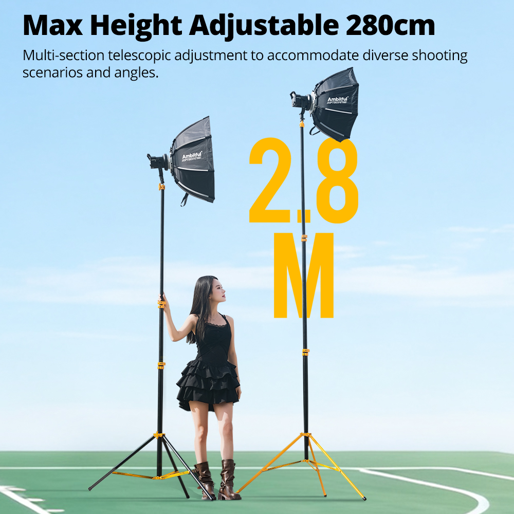 AMBITFUL GM280Y 280cm Professi - Photography Lighting Mount incelemesi ve fiyatı