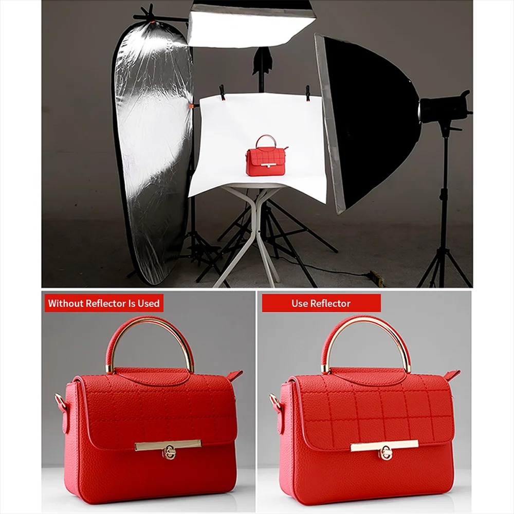 60/80/110CM 5-in-1 Collapsible - Photography Lighting Reflectors incelemesi ve fiyatı