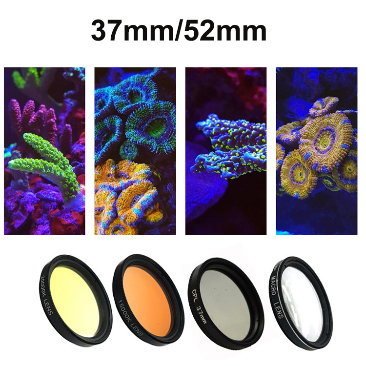 37mm 52mm 6 in1/4in1/for Blue  - Photography Lighting Set incelemesi ve fiyatı
