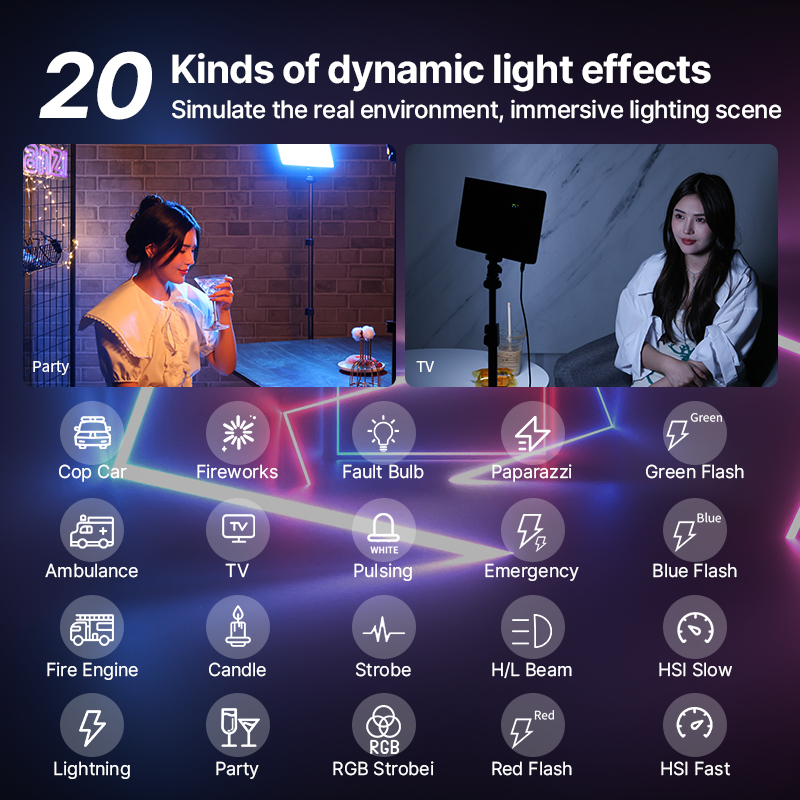 Ulanzi LT003 15W RGB Video Lig - Photography Lighting With Umbrella incelemesi ve fiyatı