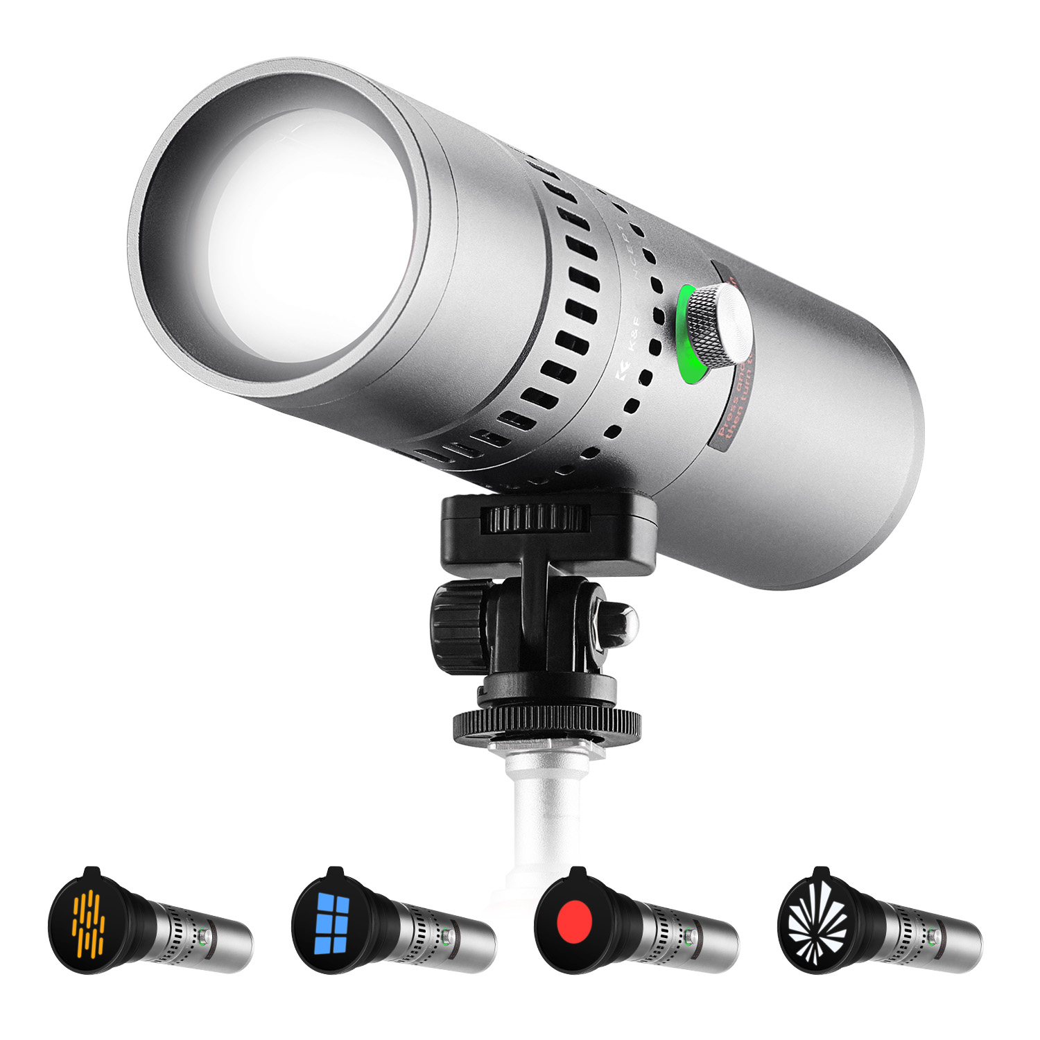 K&F CONCEPT SP25C RGB LED Vide - Photography Lighting With Umbrella incelemesi ve fiyatı