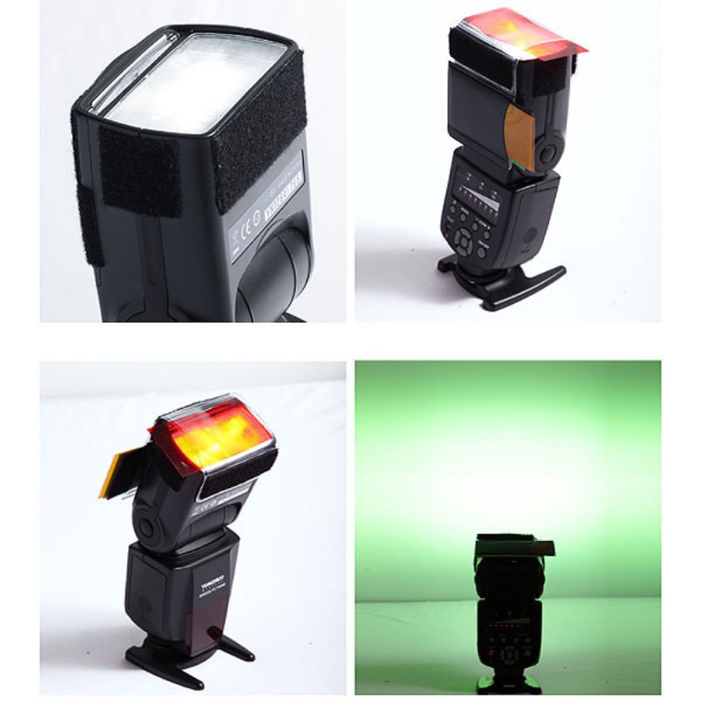 12 Colors Camera Flash Gels Li - Photography Lighting Box incelemesi ve fiyatı