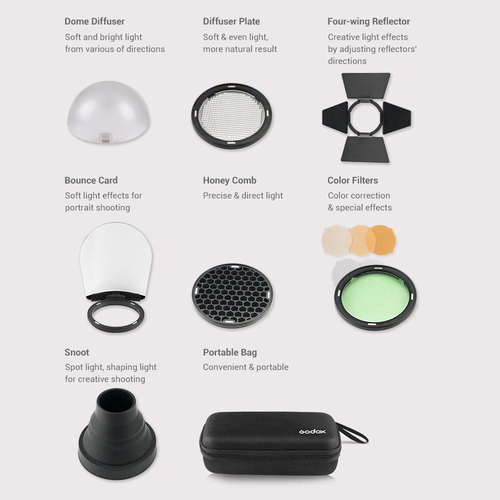 Godox AK-R1 Flash Accessory Se - Photography Lighting Set incelemesi ve fiyatı