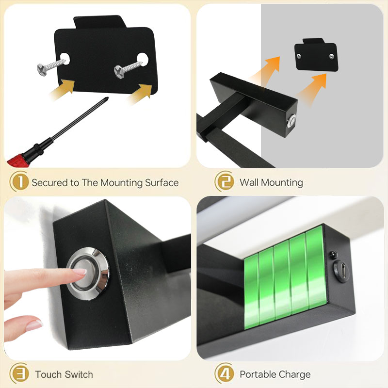 LED Picture Lights Battery Ope - Photography Lighting Wall incelemesi ve fiyatı