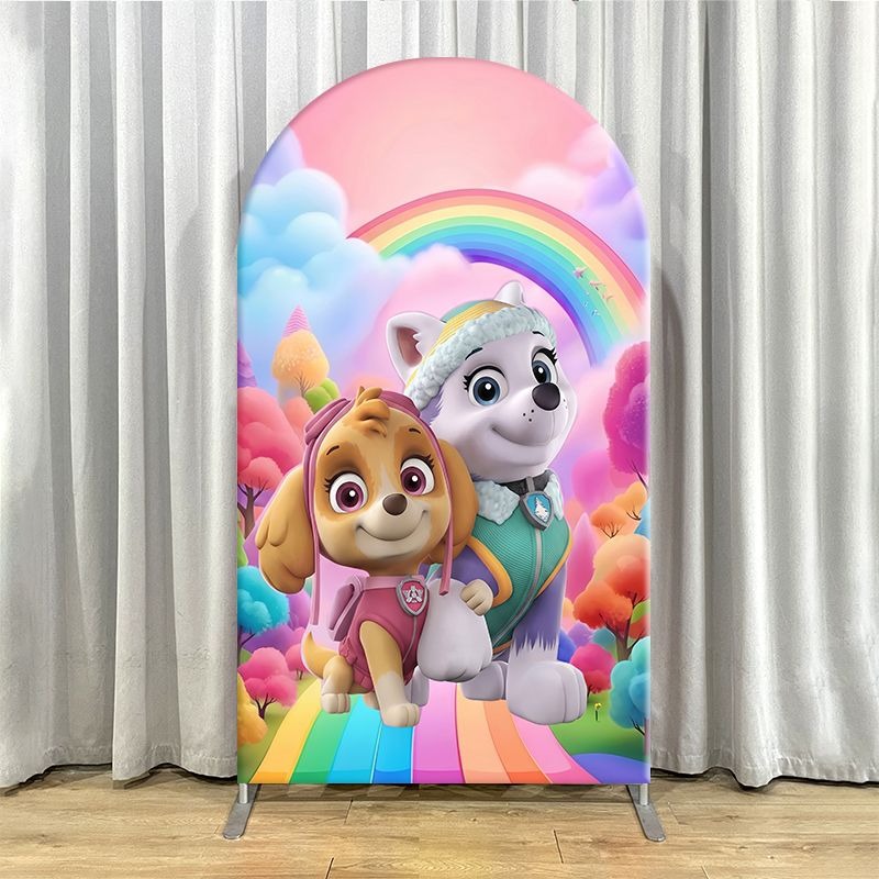 Paw Patrol Arch Backdrop Cover - Photography Lighting Backdrop incelemesi ve fiyatı