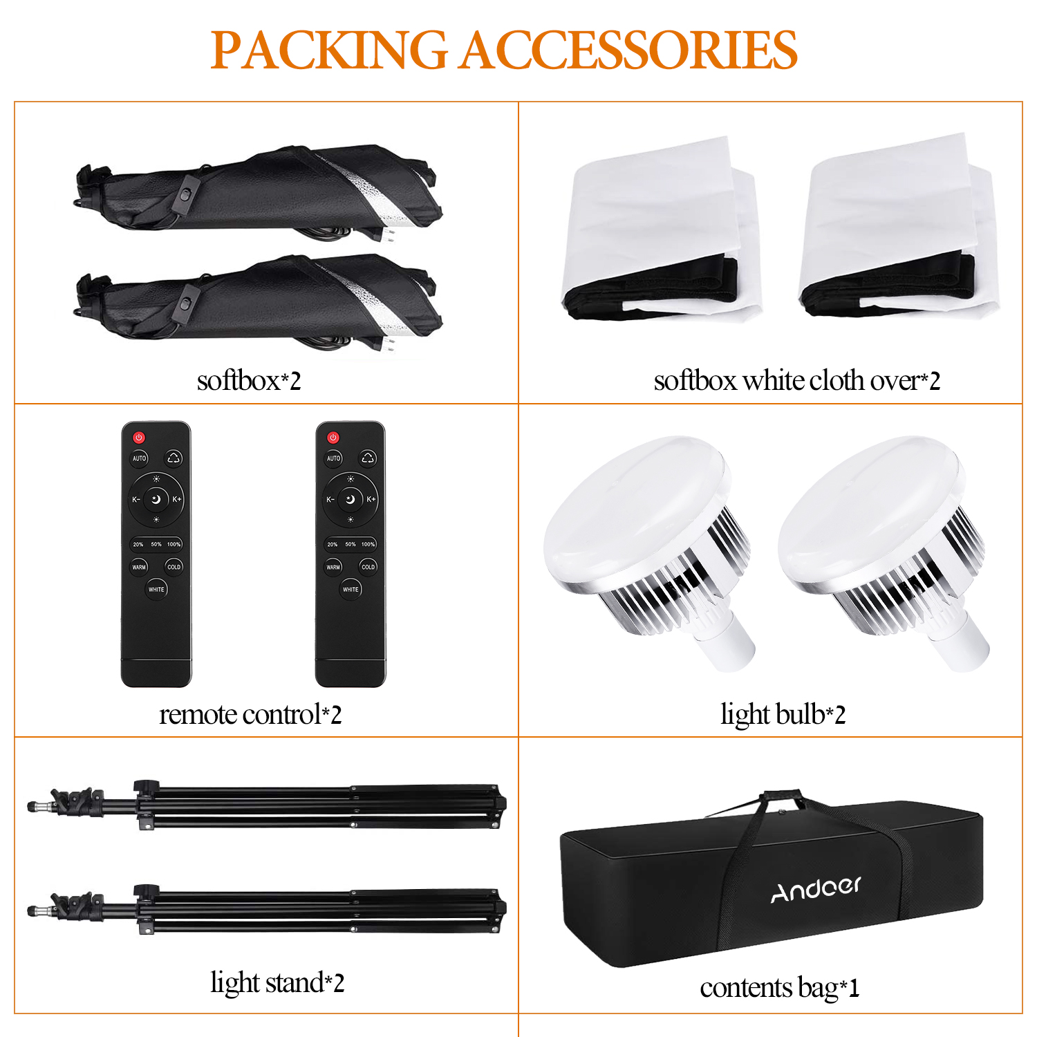 Andoer Softbox Lighting Set St - Photography Lighting Set incelemesi ve fiyatı