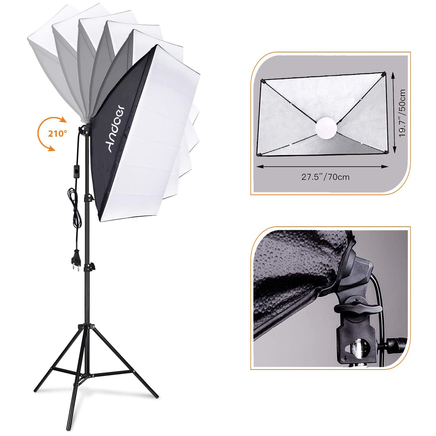 Andoer Softbox Lighting Set St - Photography Lighting Set incelemesi ve fiyatı