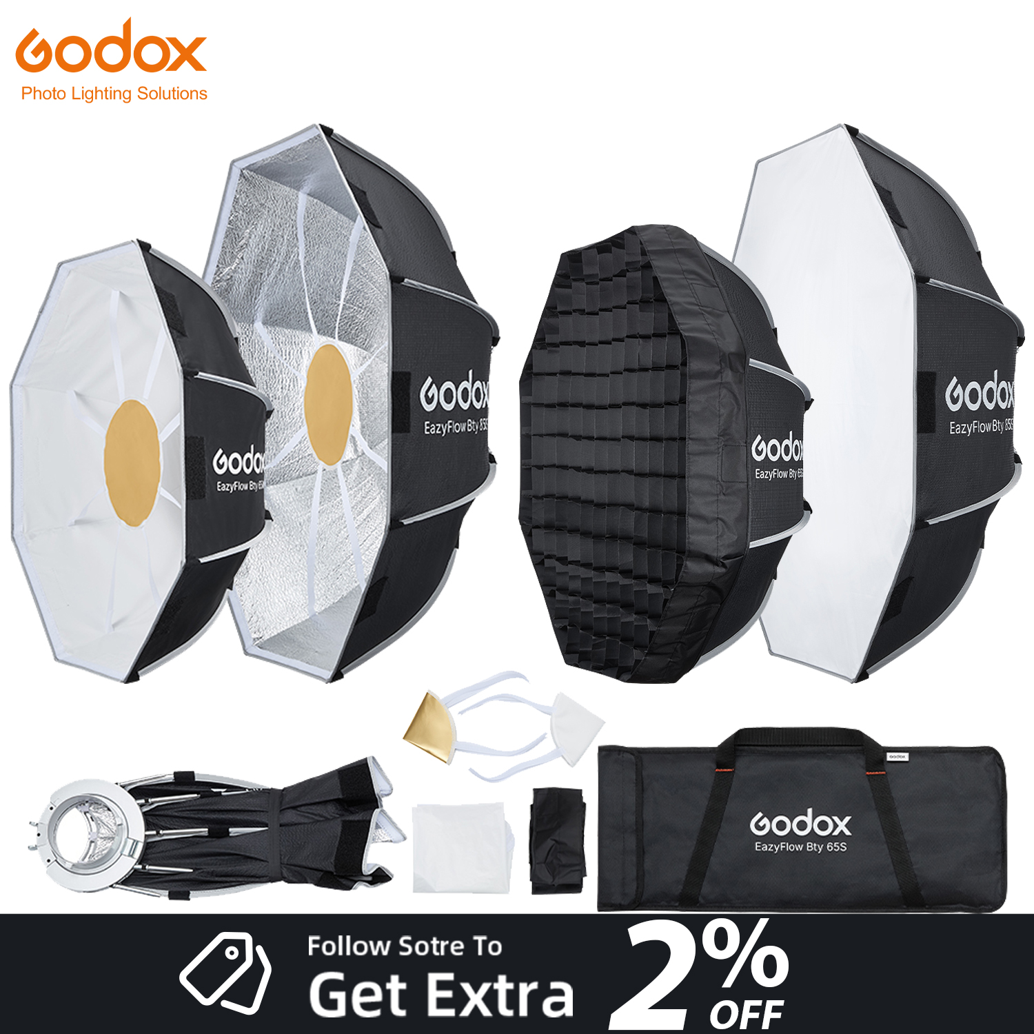 New Godox EazyFlow Beauty Dish - Photography Lighting Mount incelemesi ve fiyatı