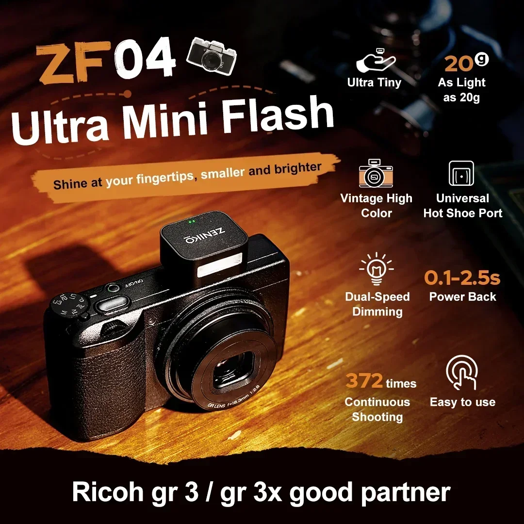 ZENIKO ZF04/ZF08 Mini Camera F - Photography Lighting With Umbrella incelemesi ve fiyatı