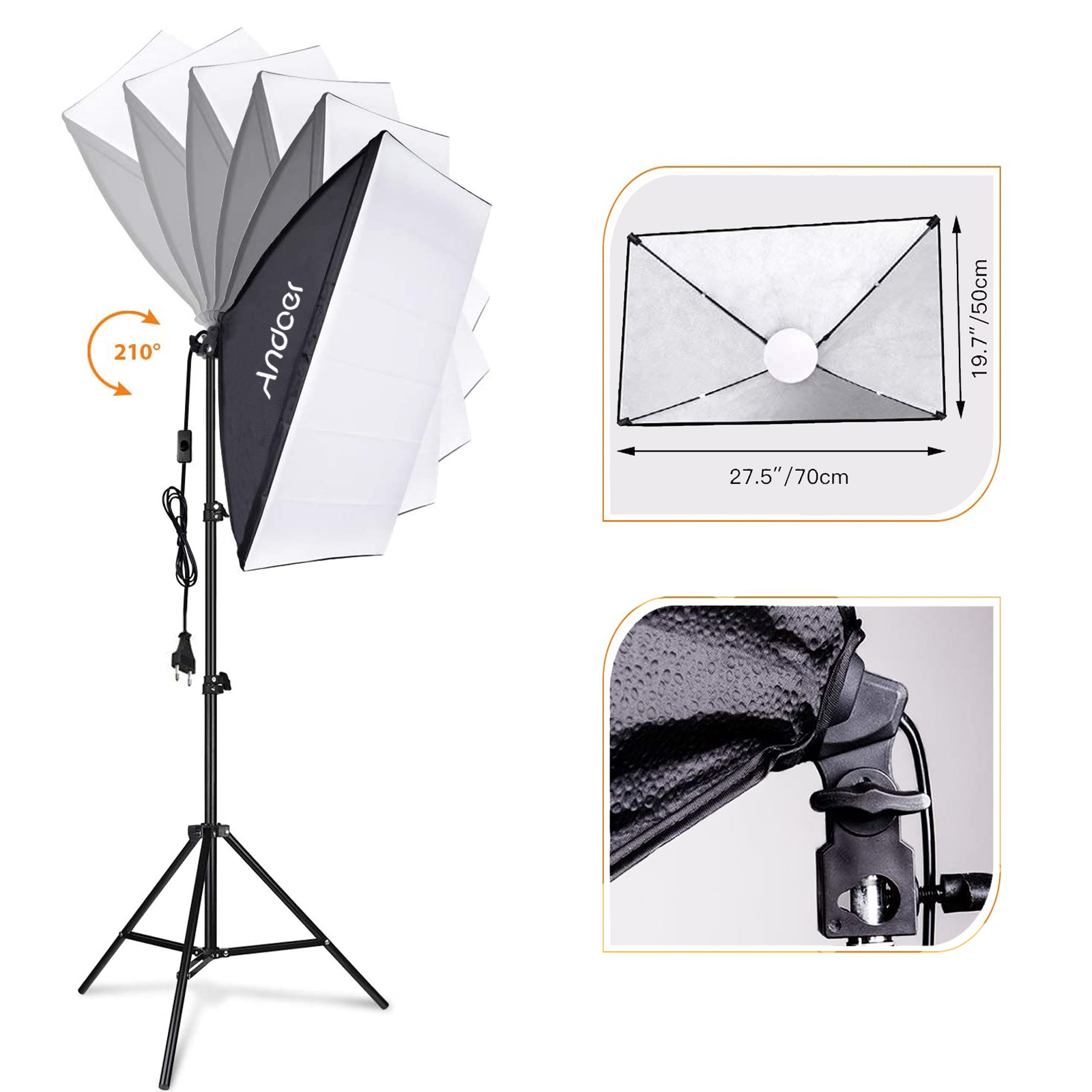 Andoer Studio Photography Ligh - Photography Lighting Softbox incelemesi ve fiyatı