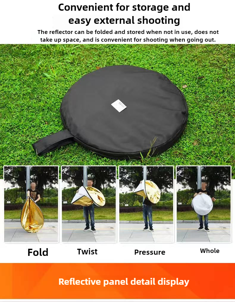 60 90 100cm Portable Collapsib - Photography Lighting Reflectors incelemesi ve fiyatı