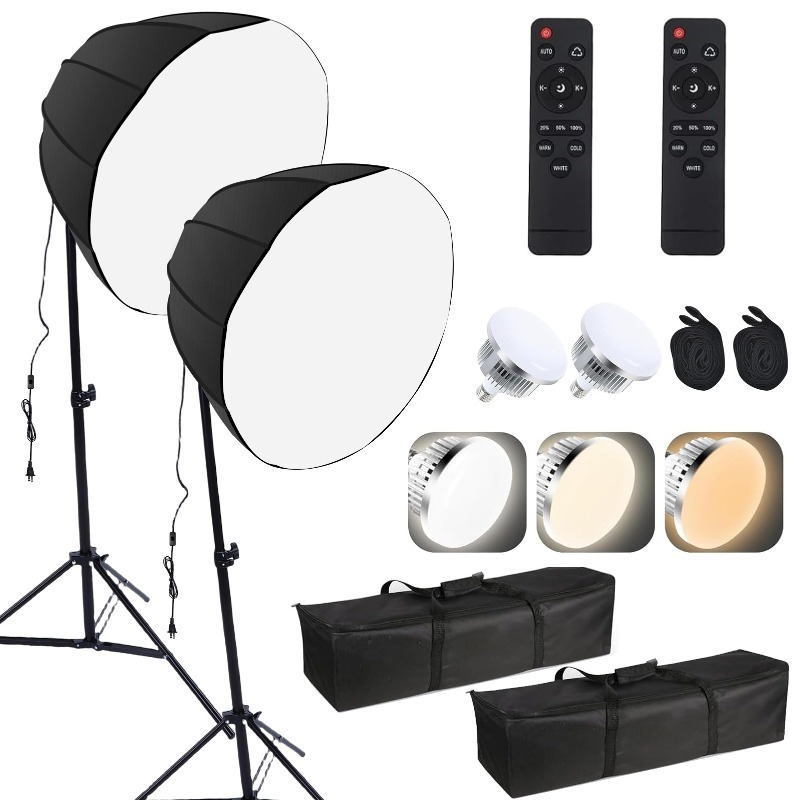 2 Sets Photography Lights Kit  - Photography Lighting Set incelemesi ve fiyatı