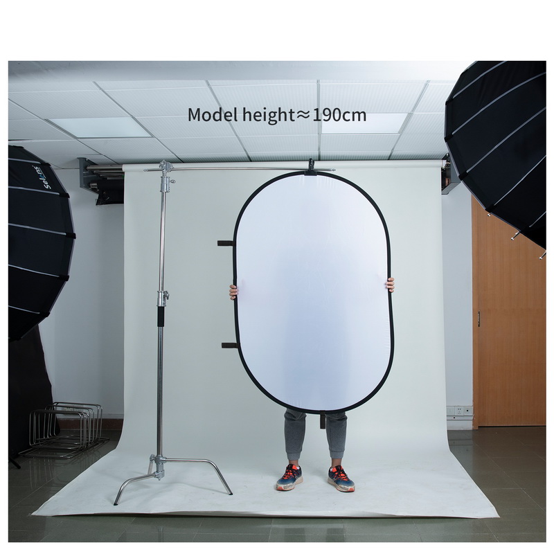 100X150CM Foldable Oval Reflec - Photography Lighting Reflectors incelemesi ve fiyatı