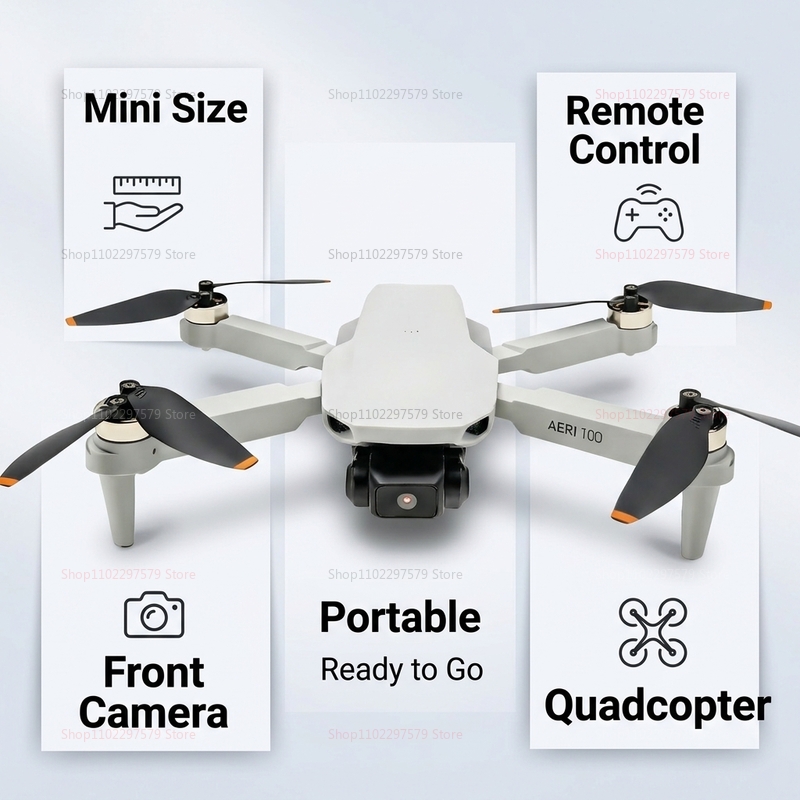 AERI 100 Drone with FPV VR Gog - Photography Lighting At Home incelemesi ve fiyatı