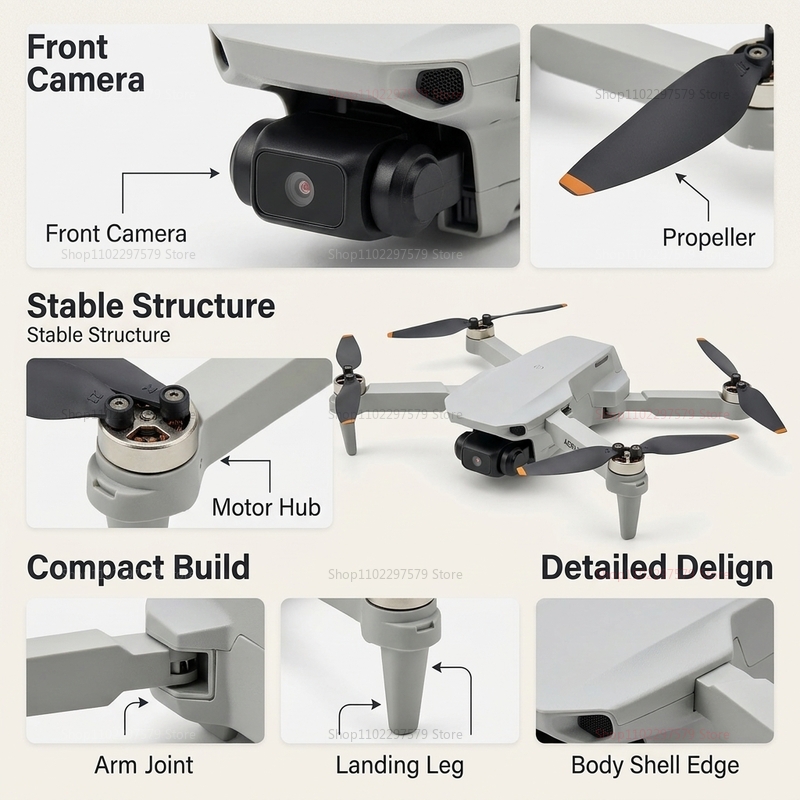 AERI 100 Drone with FPV VR Gog - Photography Lighting At Home incelemesi ve fiyatı