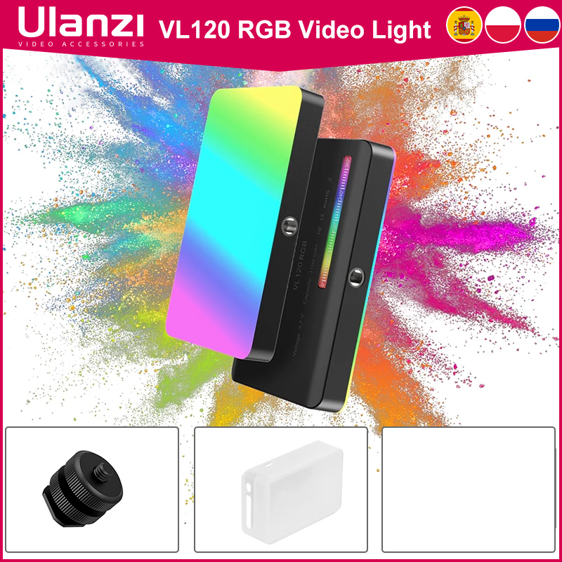 Ulanzi VL120 RGB Camera Video  - Photography Lighting With Umbrella incelemesi ve fiyatı